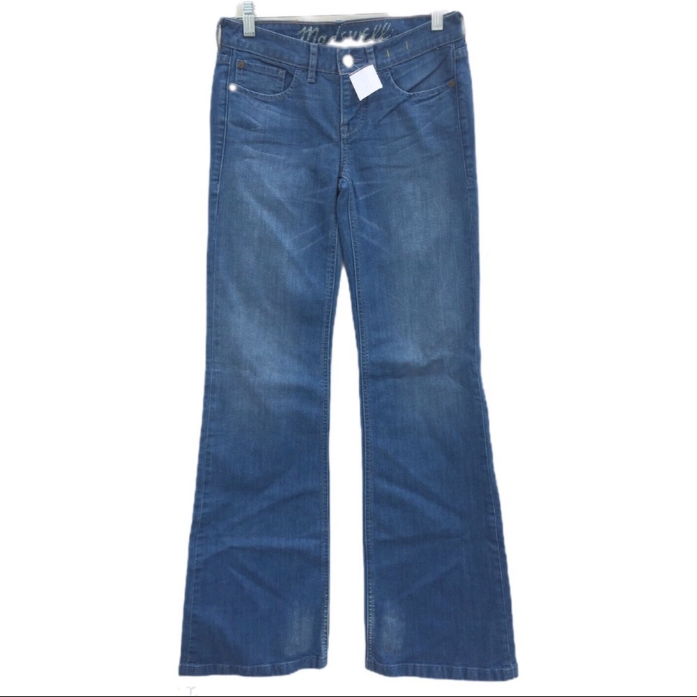 Madewell denim jeans bootcut flare 25